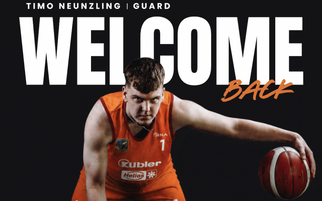Welcome back! Timo Neunzling kehrt zu den Black Forest Panthers zurück