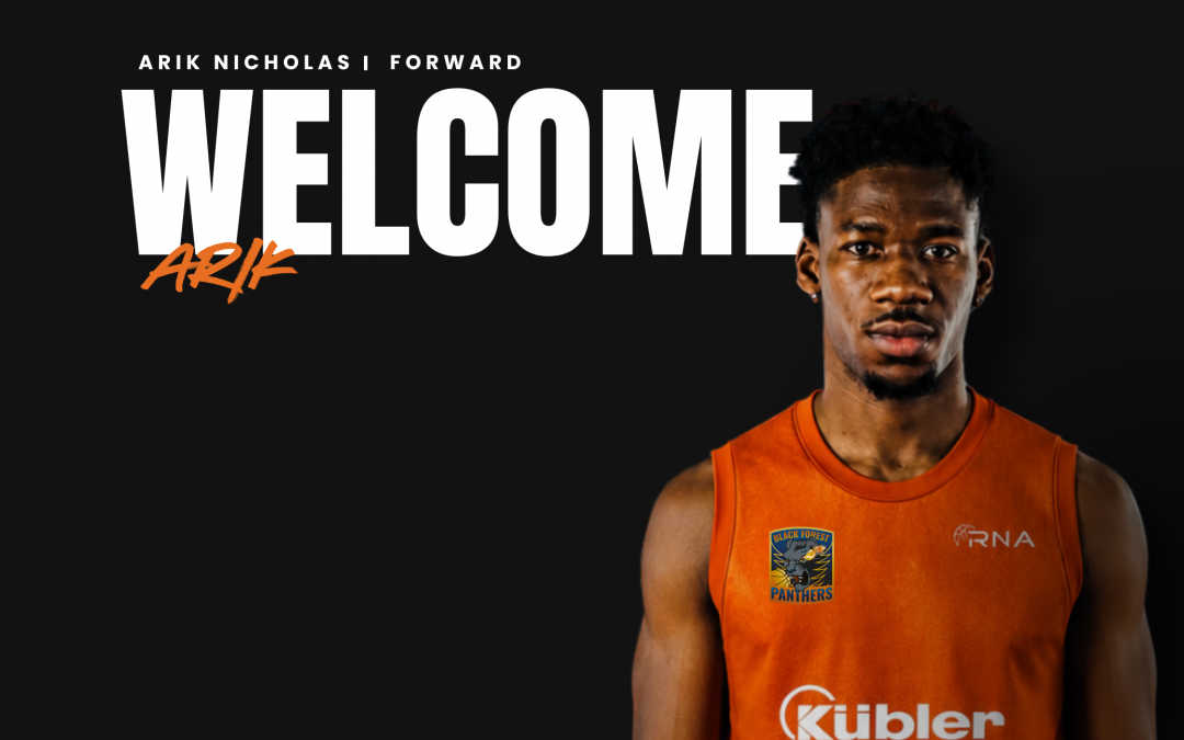 Panthers holen vielseitigen Forward Arik Nicholas in den Schwarzwald
